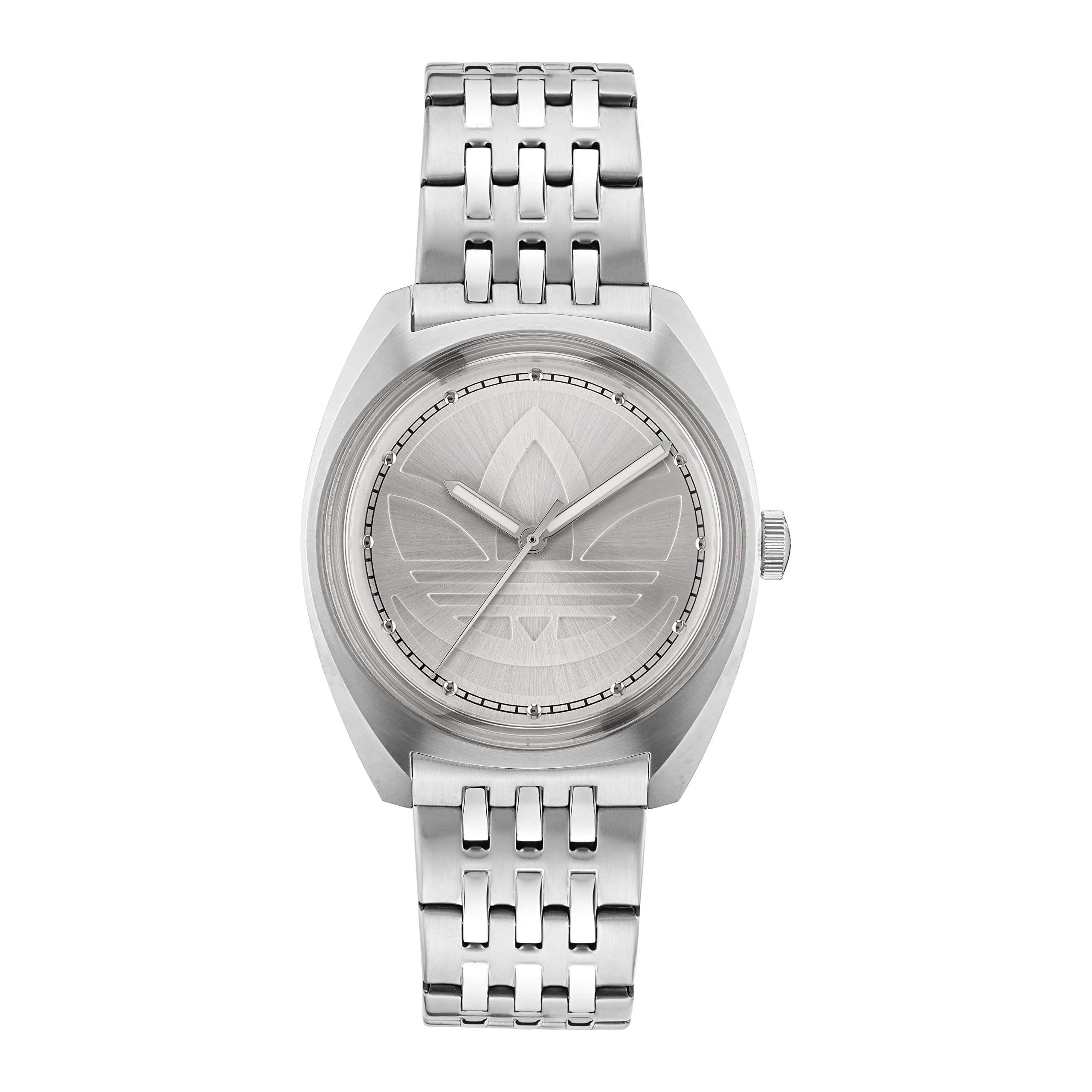 adidas Unisex Stainless Steel Originals Silver Dial Analog Watch - Aofh23011, Band Color-Silver (B0BZWTRRB2) Amazon Price History, Amazon Price Tracker