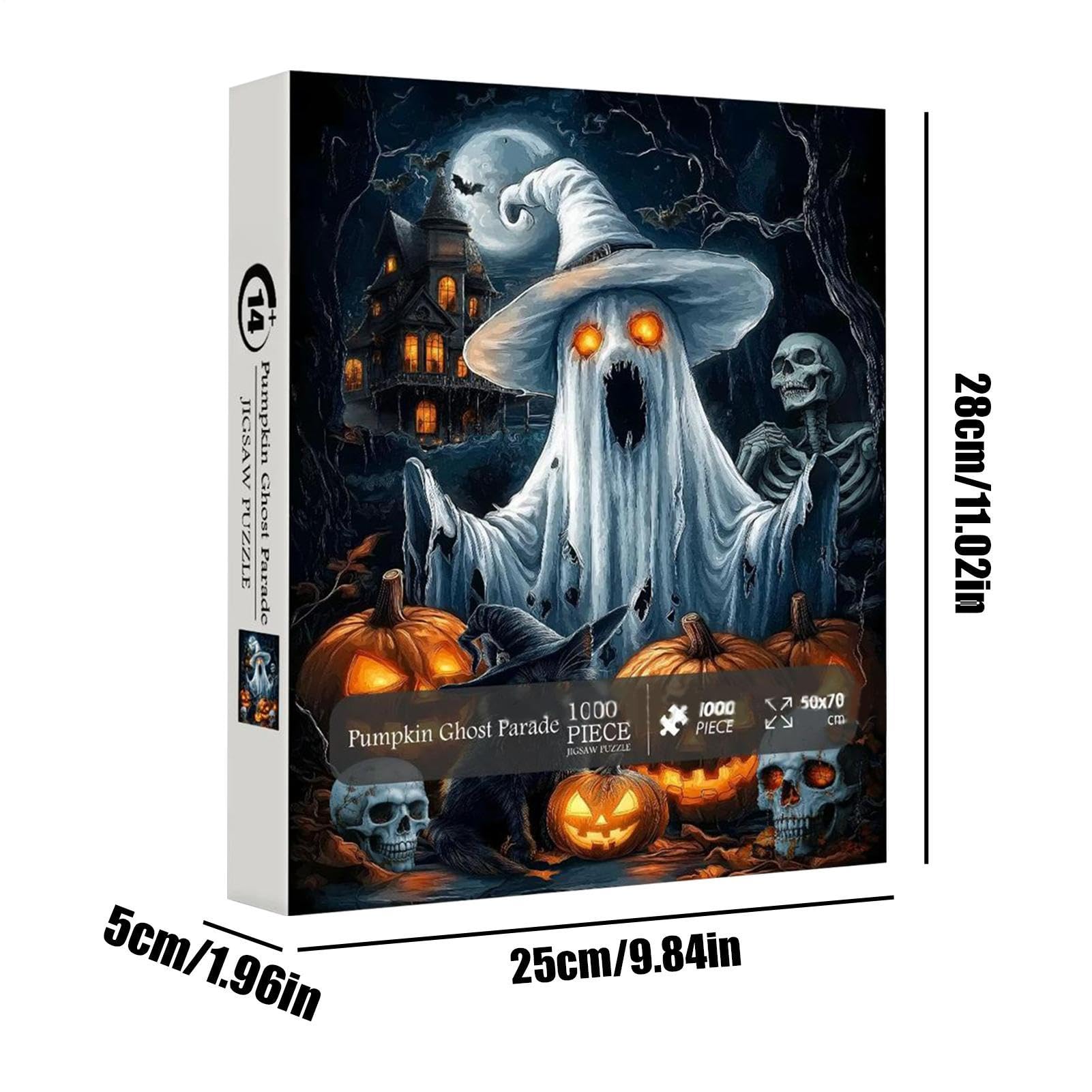 Puzzle Fantasma 1000 Pezzi, di Incastro di Halloween Impegnativo