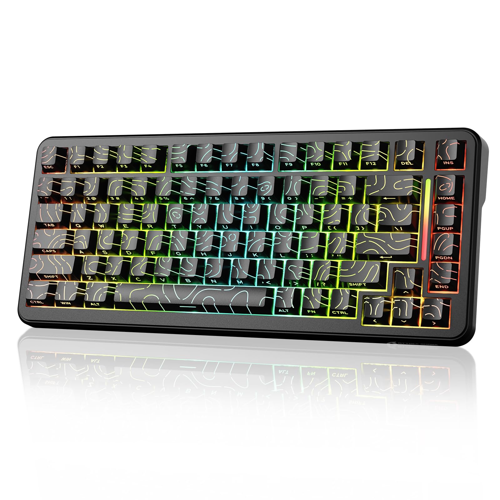 Amazon.com: Attack Shark X82PRO HE 75% Wireless Rapid Trigger