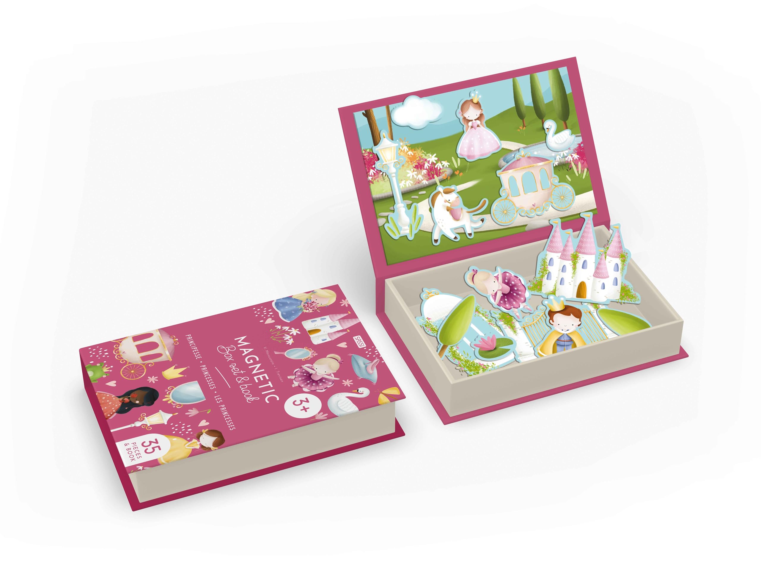 Principesse - Princesses - Les princesses. Magnetic box set.. Ediz. a colori