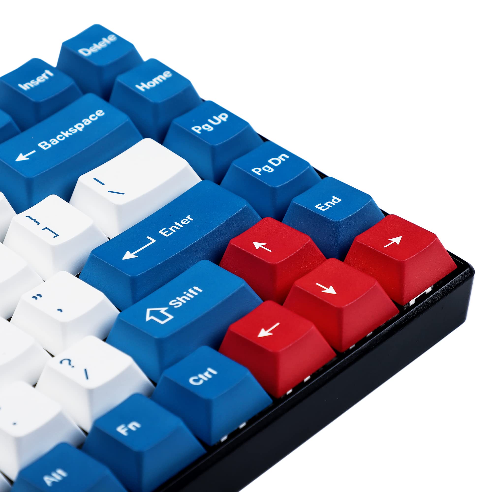 Wailing Dye-Sub Lot de 143 touches épaisses PBT Cherry Profile pour clavier mécanique TKL 61 64 68 75 87 96 104 108 GMMK MX