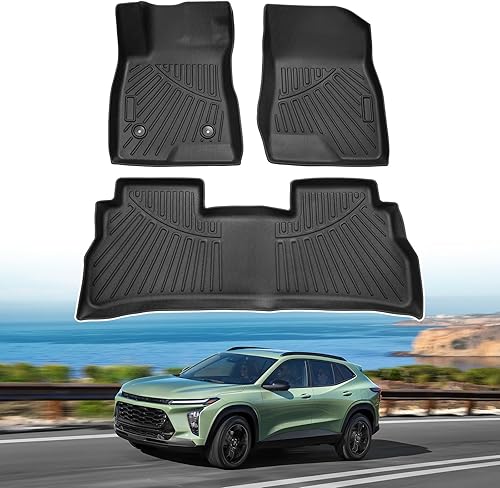 Vista 247 de Powerty Alfombras resistentes para BMW X3 2018 a 2024 y BMW X4 2019 a 2024, a medida para accesorios de X3 y X4, de elastómero termoplástico 3D