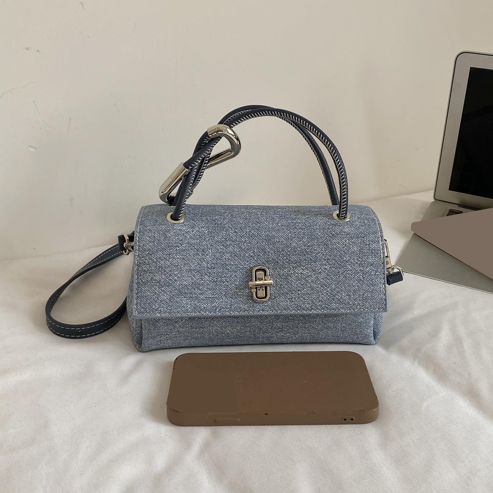Generic Women PU Leather Elegancka torba codzienna retro