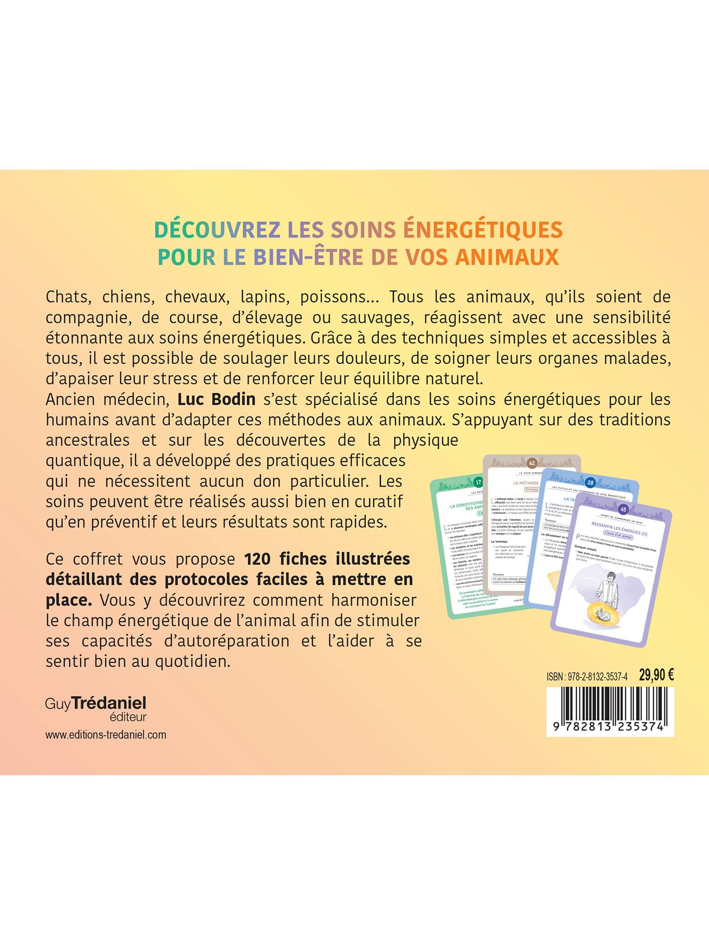 120 fiches de soins énergétiques pour les animaux
