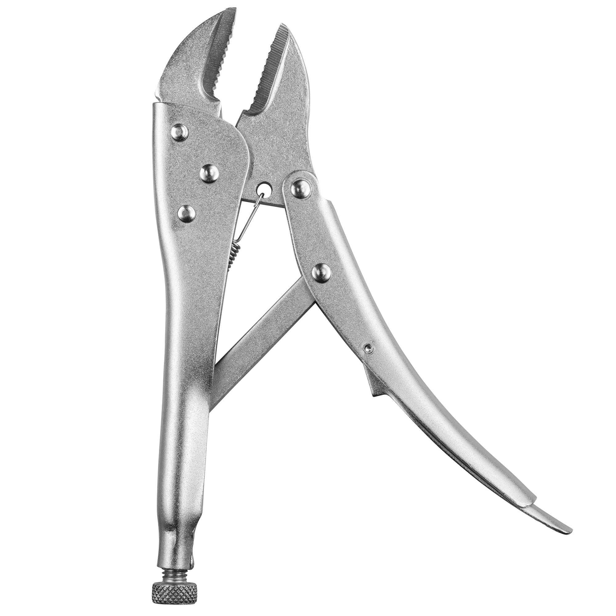Hardys 10" Straight Jaw Locking Pliers - Adjustable Opening Width Plier Hand Tools, Quick Release, Plumbing Tools, Self-Locking Mole Grips, Serrated Jaws, Ideal Vice Grips