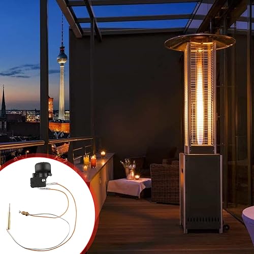 Miniatura 6 de NEWREACH Termopar e interruptor de inclinación para calentador de patio al aire libre, interruptor de descarga para calentador de patio de gas