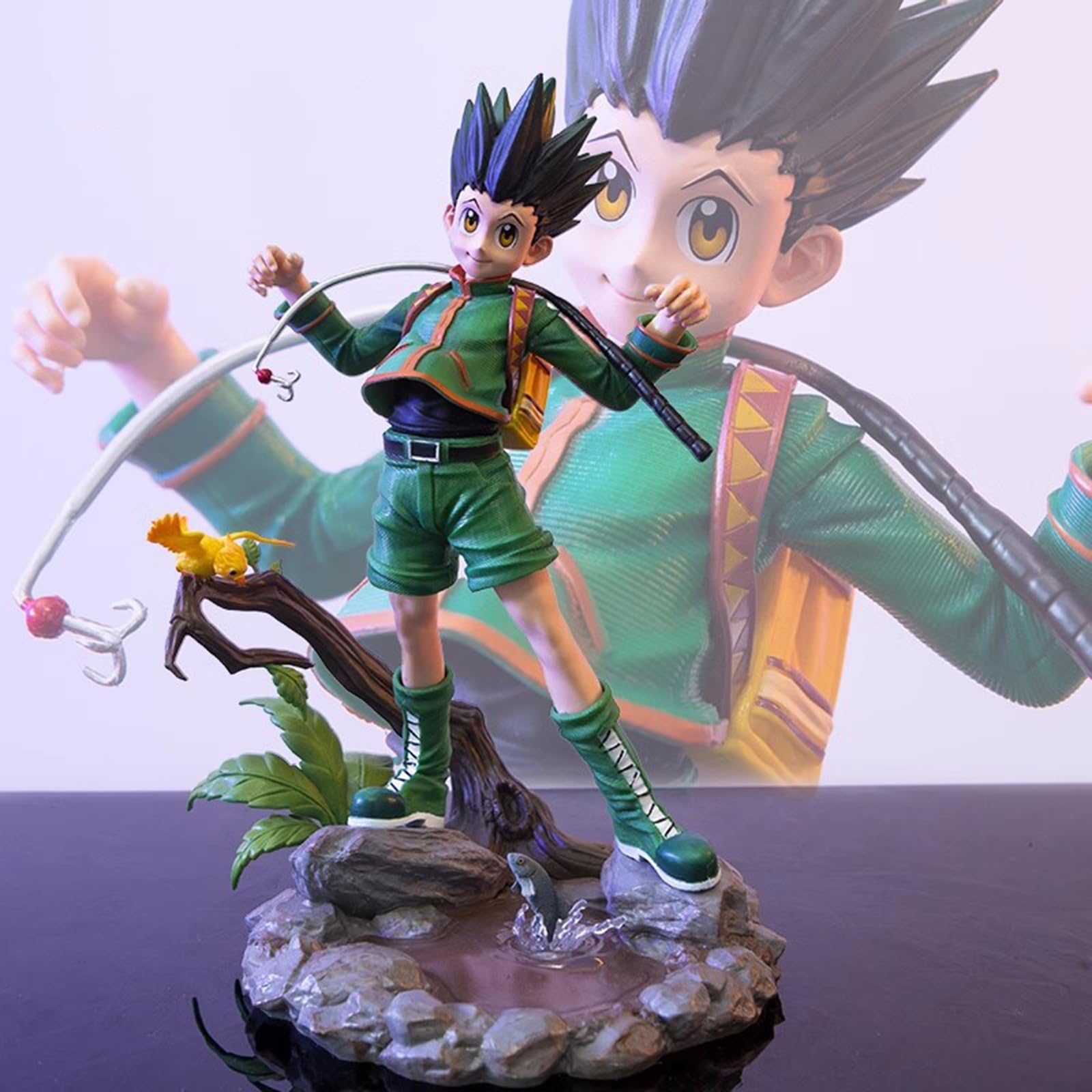HUNTER×HUNTER ゴン・フリークス C賞 フィギュア HKDSTOY HUNTER×HUNTER [ゴン=フリークス] グリーンラメver