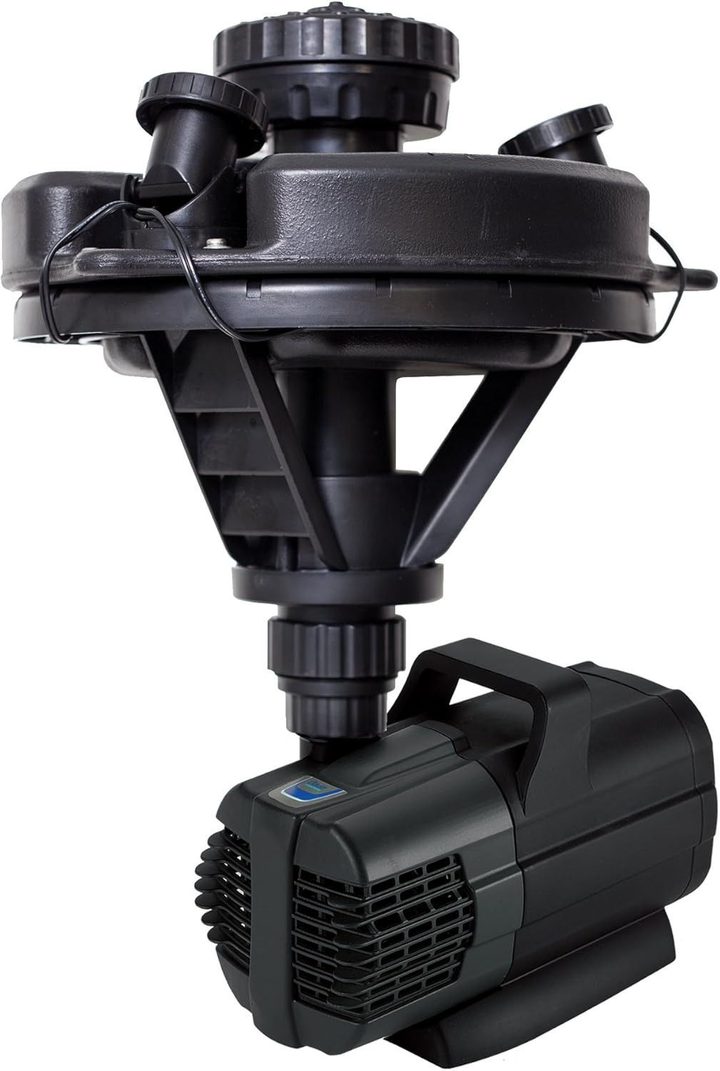 OASE 45383 1/4 Hp Floating Fountain with Lights, Black