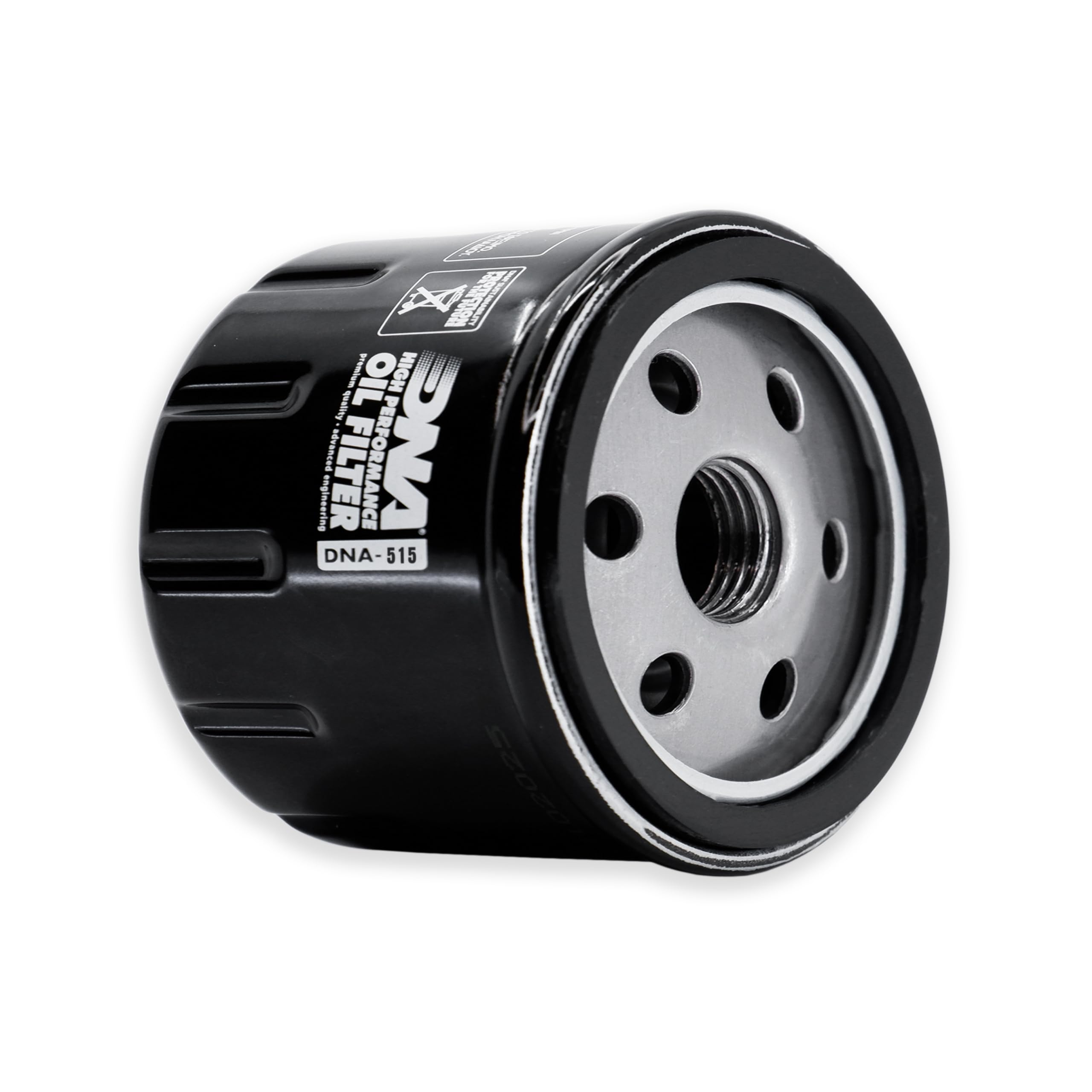 DNA Filtro olio moto compatibile con modelli Royal Enfield selezionati, filtro premium ad alte prestazioni per oli sintetici e convenzionali PN: DNA-515