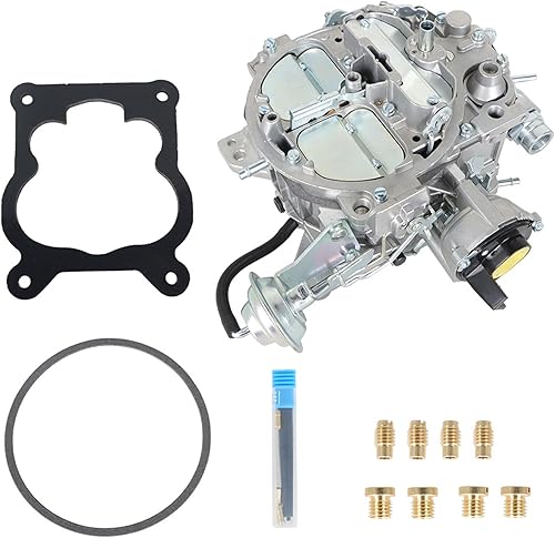 Miniatura 2 de Carburador de repuesto de 4 barriles para Rochester Quadrajet 650 CFM de repuesto para automóviles y camiones Chevy 1982-1985 305/5.0 L y motores