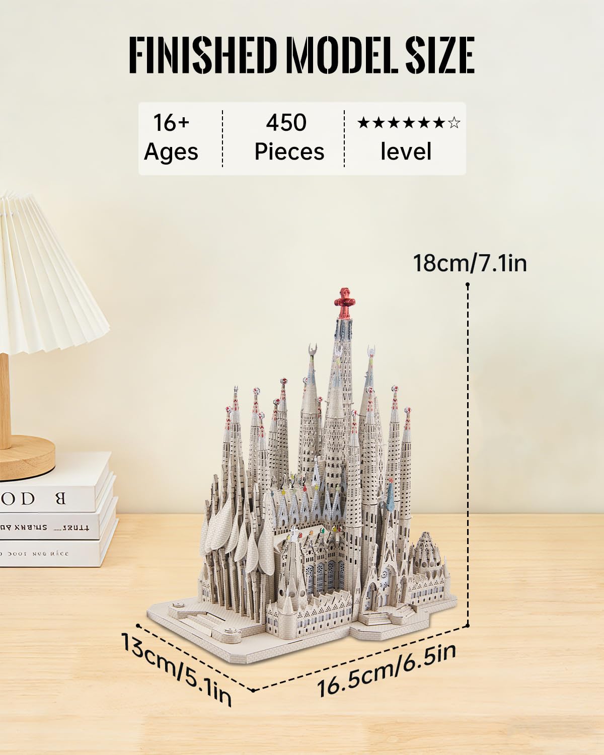 Amazon.com: Piececool 3D Metal Puzzle for Adults La Sagrada