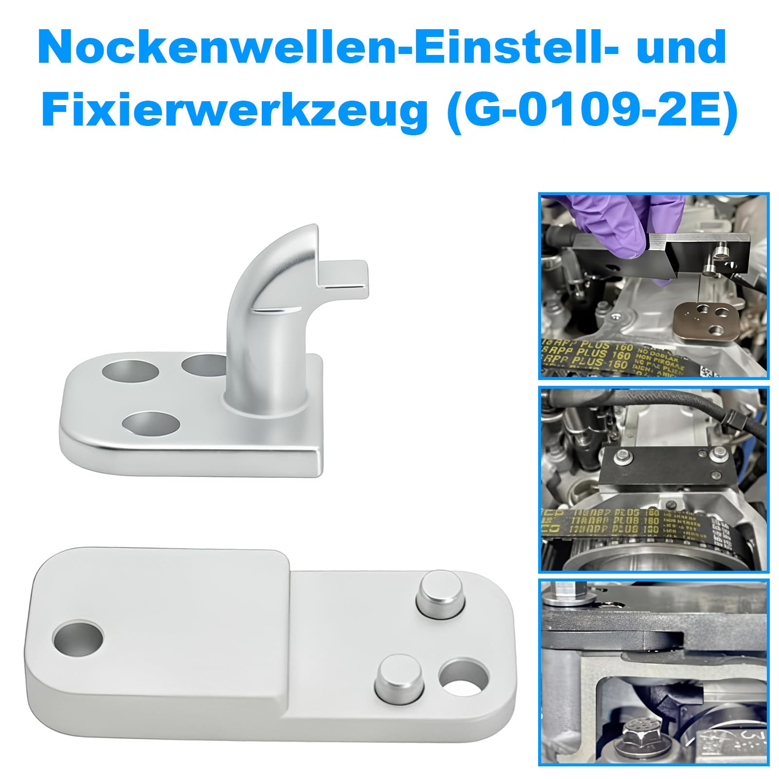 Kit Calado Distribucion Motor 1.2 Puretech, Herramientas De Sincronización | Bloqueo Cigueñal Nockenwelle Para Citroën/Peugeot/Opel 1.2 VTi VVT GDI, 109-2C, 109-2D, 0109-2B, G-0109-2E