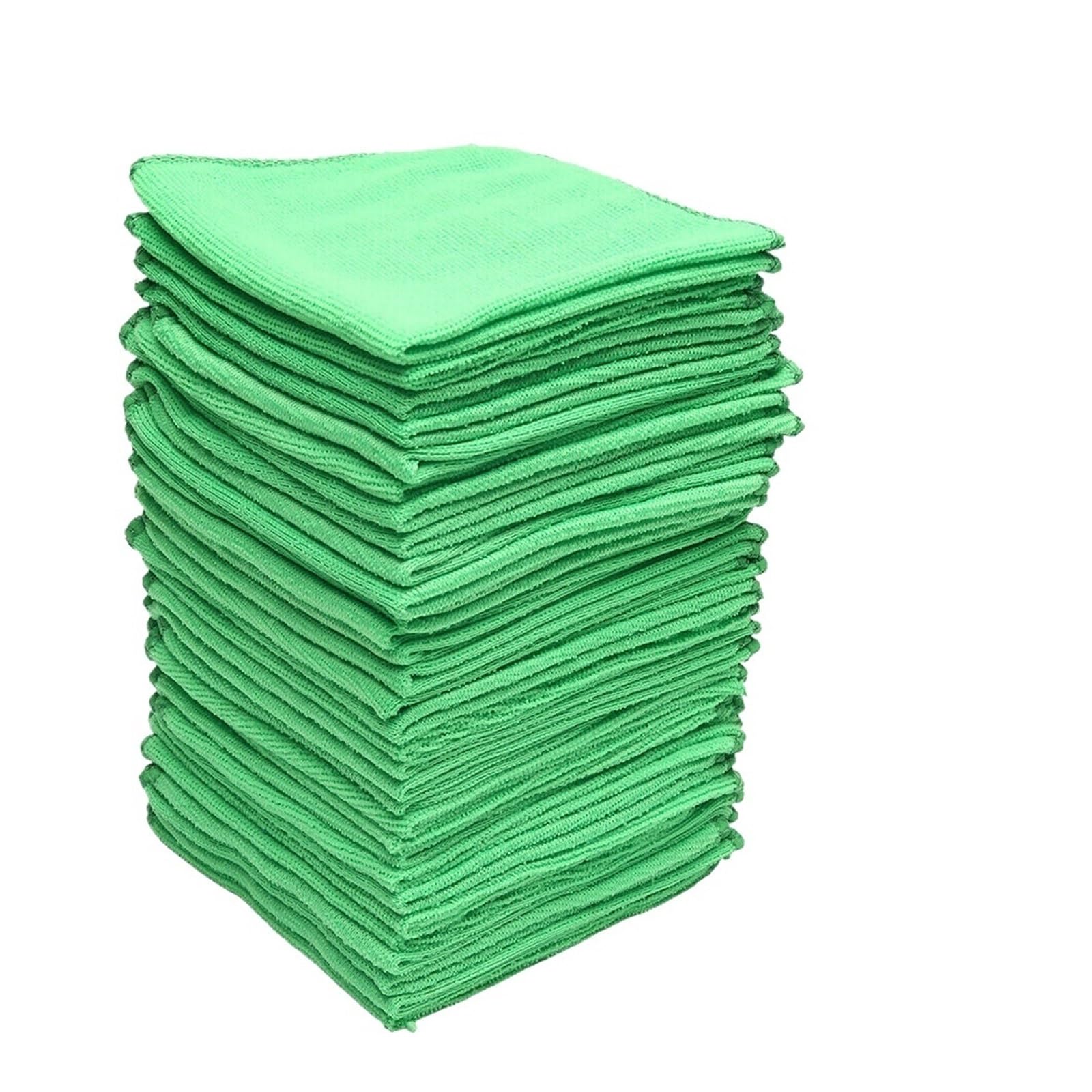 Badewaschlappen, 50 Stück, Mikrofasertuch, Auto-Mikrofasertuch, Waschhandtuch, Mikrofaser-Reinigungstuch, Autowasch-Trockentuch, Auto-Detailing, 30 cm x 30 cm