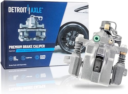 Miniatura 114 de Detroit Axle - Pinza de freno delantera derecha con soporte de repuesto para Chevrolet Equinox Captiva Sport Pontiac Torrent Saturn Vue Suzuki XL-7