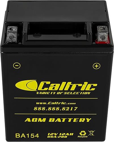 Miniatura 4 de Caltric Agm - Batería compatible con Honda Cb1000C Cb-1000C 1983 / Cb1100F 1983