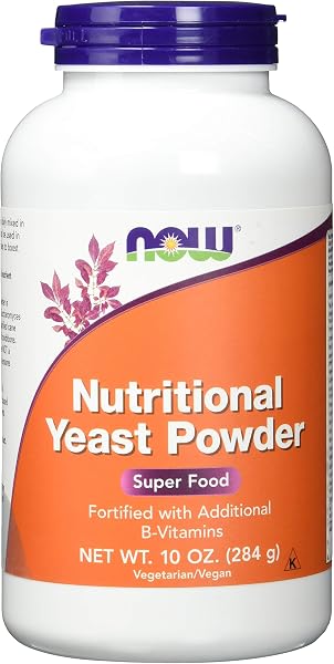 Now Foods Nutritional Yeast Powder 10 oz - Voedingsgist Poeder