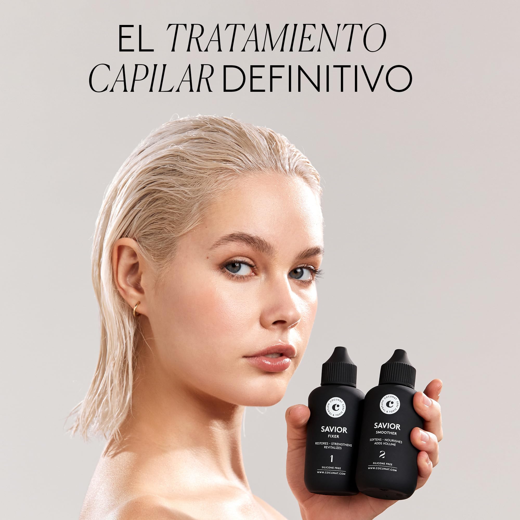 COCUNAT Boombastic + Savior Pack Capilar Reparador Sin Siliconas | Mascarilla nutritiva + tratamiento reconstructor en 2 pasos. 91% cabello recuperado en 4 aplicaciones.