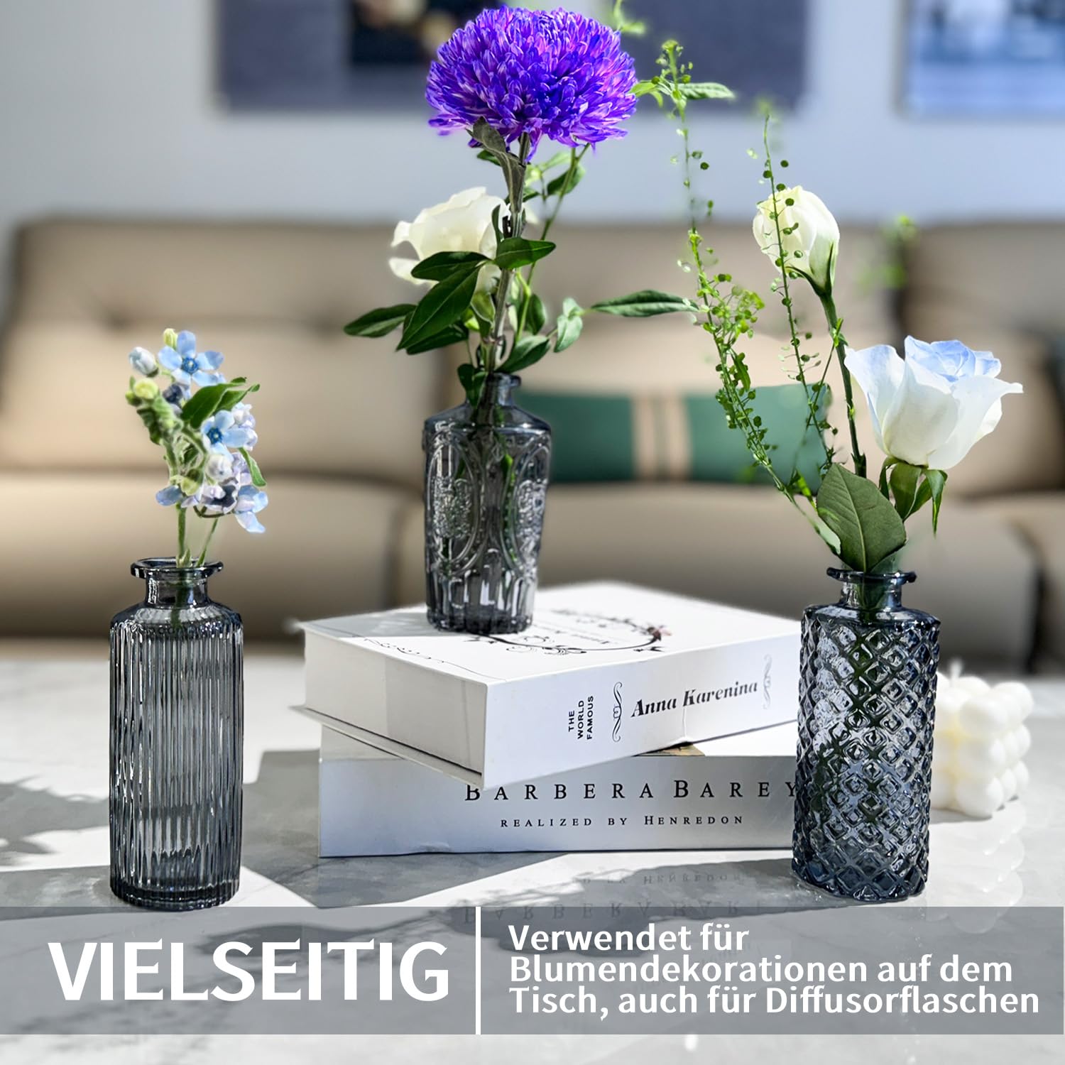 Lot De 24 Petits Vases En Verre Avec Couvercles - Décoration Table Mariage Vintage - Style Campagne Élégant