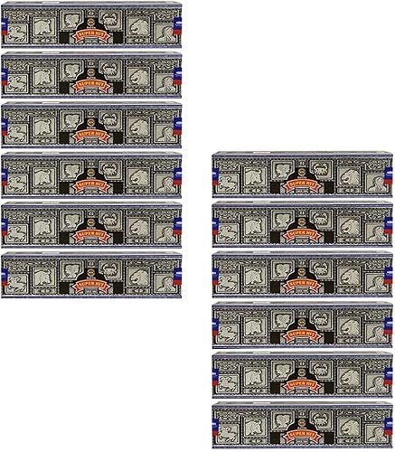 Vista 34 de Varillas de incienso de sándalo - Total de 180 varillas de incienso y soporte para varillas de incienso Insence Insense Satya