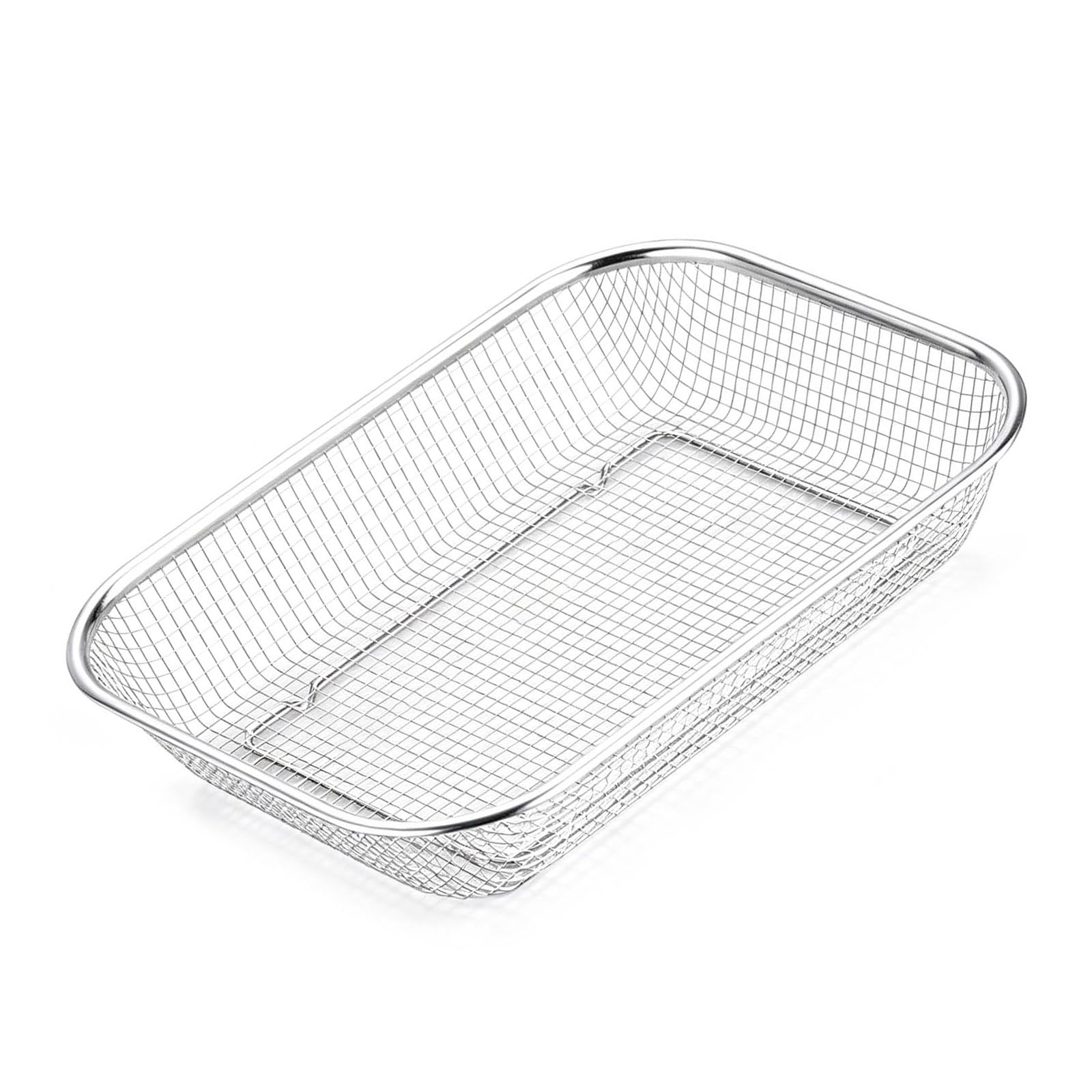 ADYJEE Dishwasher Basket Stainless Steel Mesh Silverware Strainer Drying Rack Utensil Holder Cutlery Silverware Basket Replacement Dishwasher Accessories Chopsticks Planner Kitchen Small