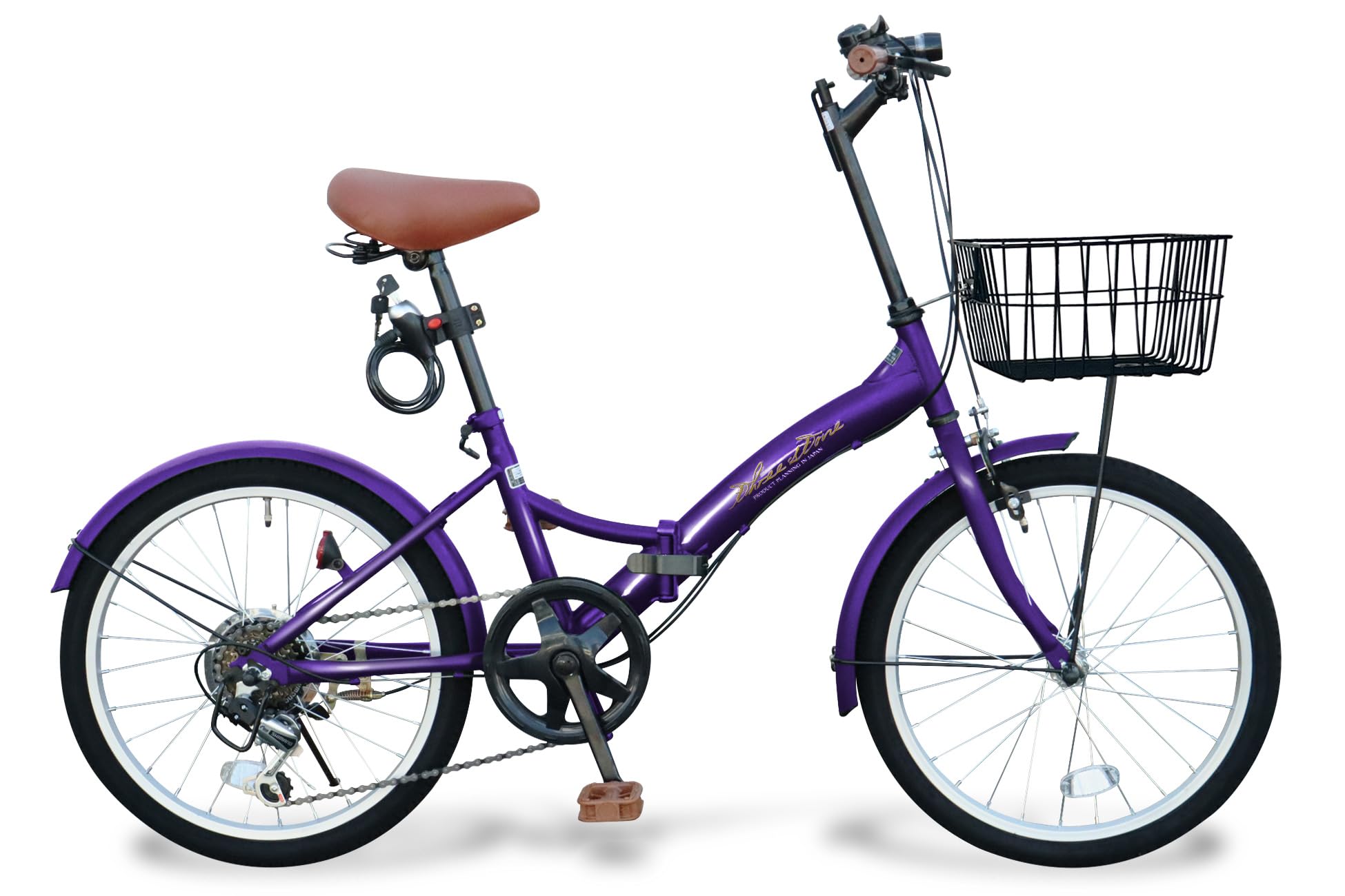 THREE STONE 折りたたみ自転車 自転車 20インチ P-008 シマノ6段ギア