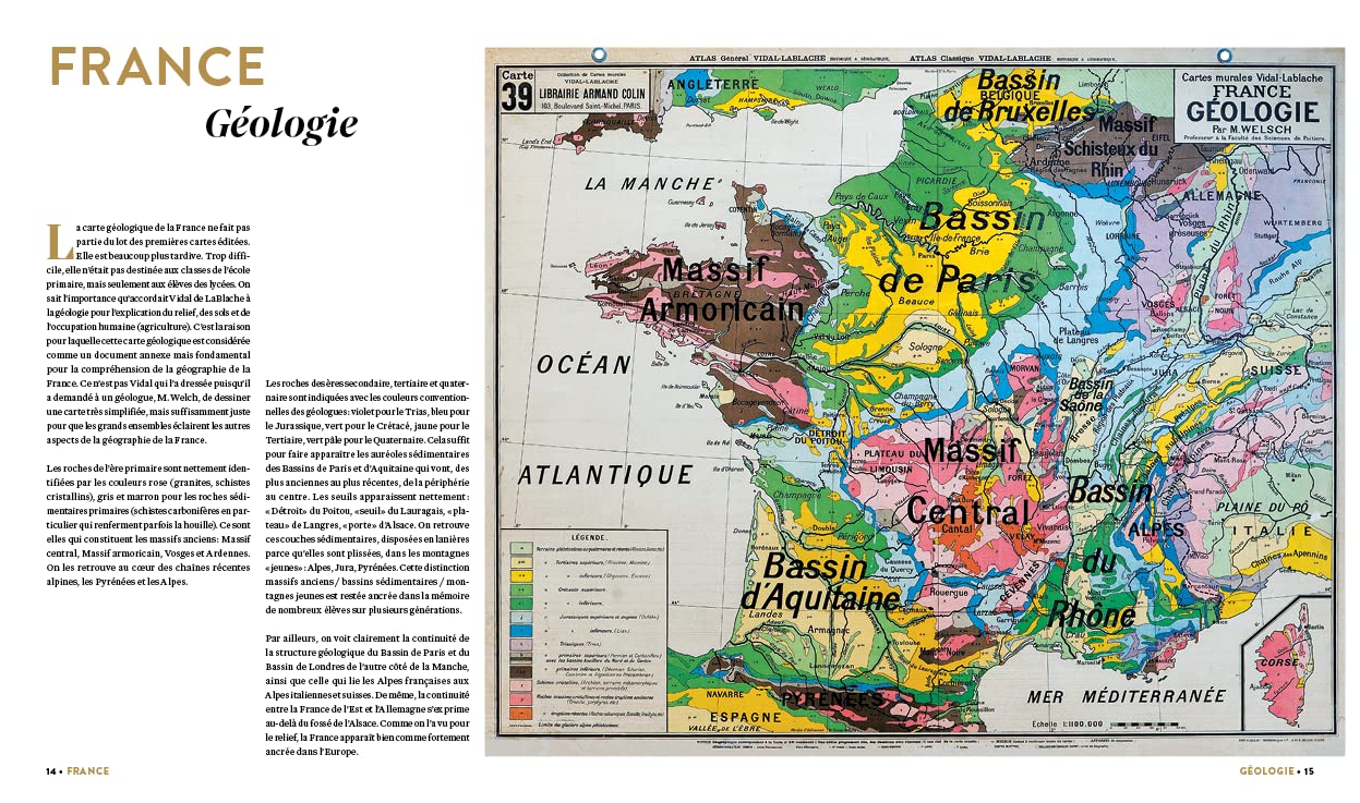 Les cartes murales de Vidal-Lablache