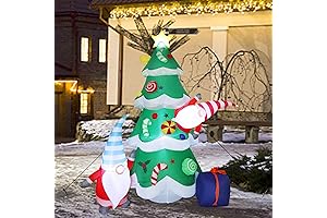 RIZZARI Inflatable Gnome Christmas Decorations