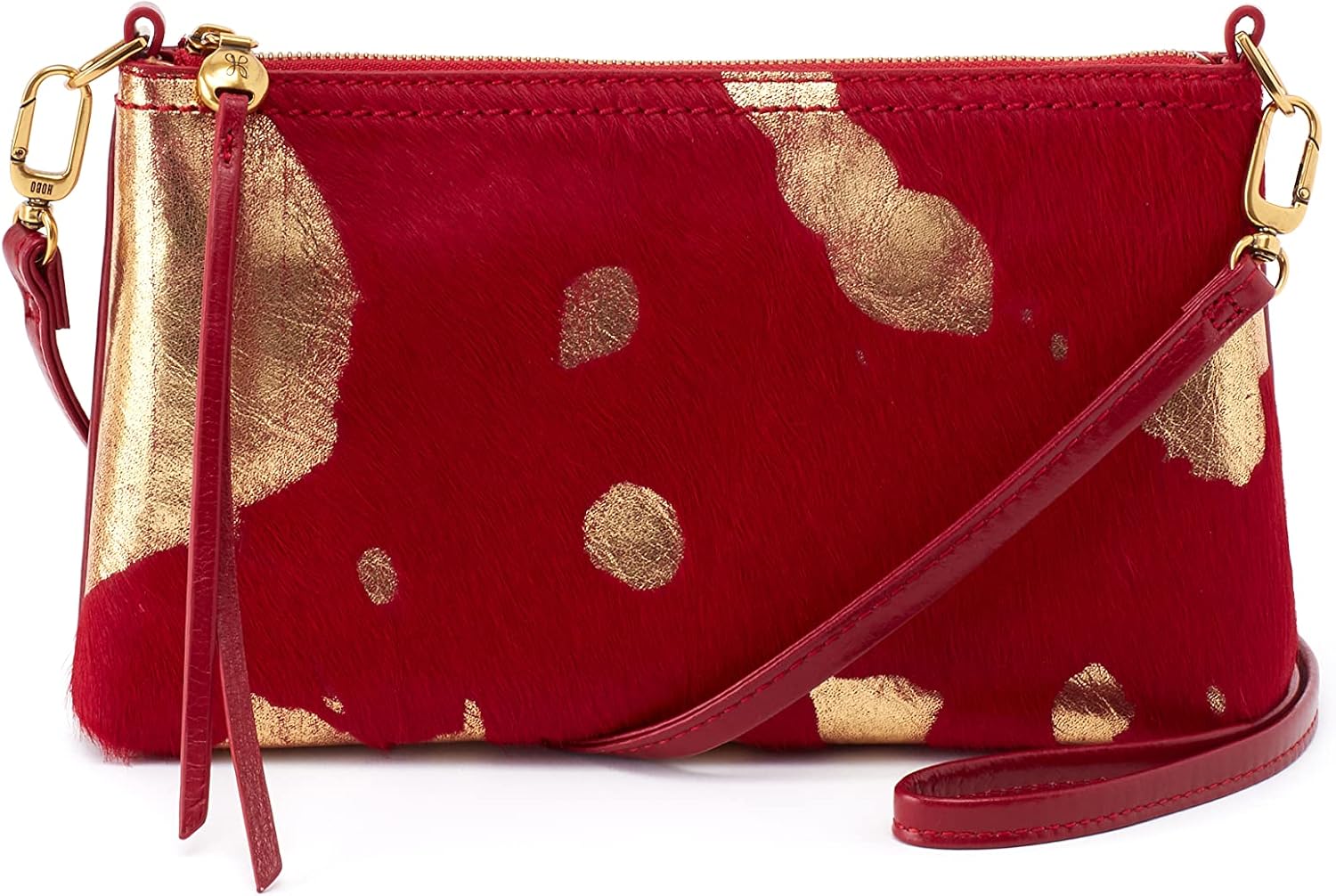 HOBO Darcy, Gold Leaf Cow Hide
