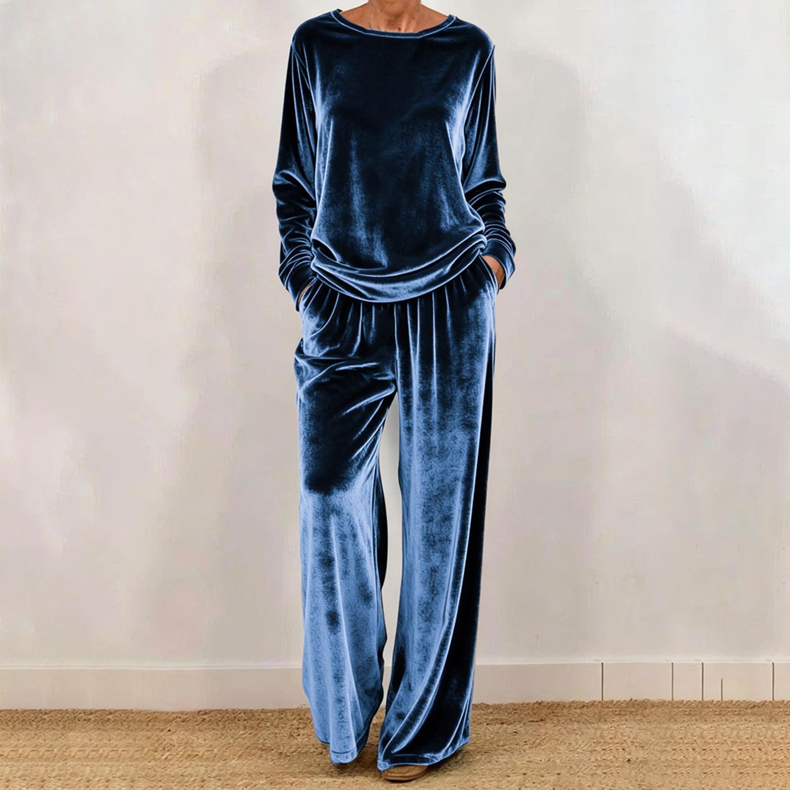 Generisch Tuta invernale da donna, taglie grandi, elegante e calda