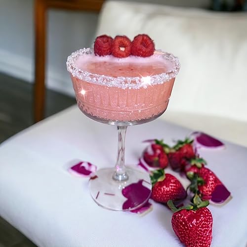 Miniatura 2 de Sip & Shimmer Bebida iridiscente rosa y purpurina para hornear  Fabricado en los Estados Unidos  Sin gluten y sin frutos secos  Kosher y Halal