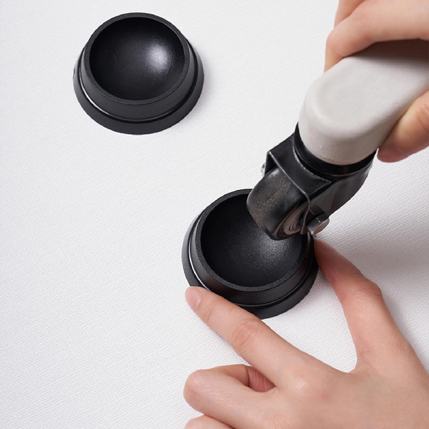 ARTISOUL® 2X Furniture Pads Wheel Stoppers Roller Chairs to Prevent Moving Caster Cups Style B