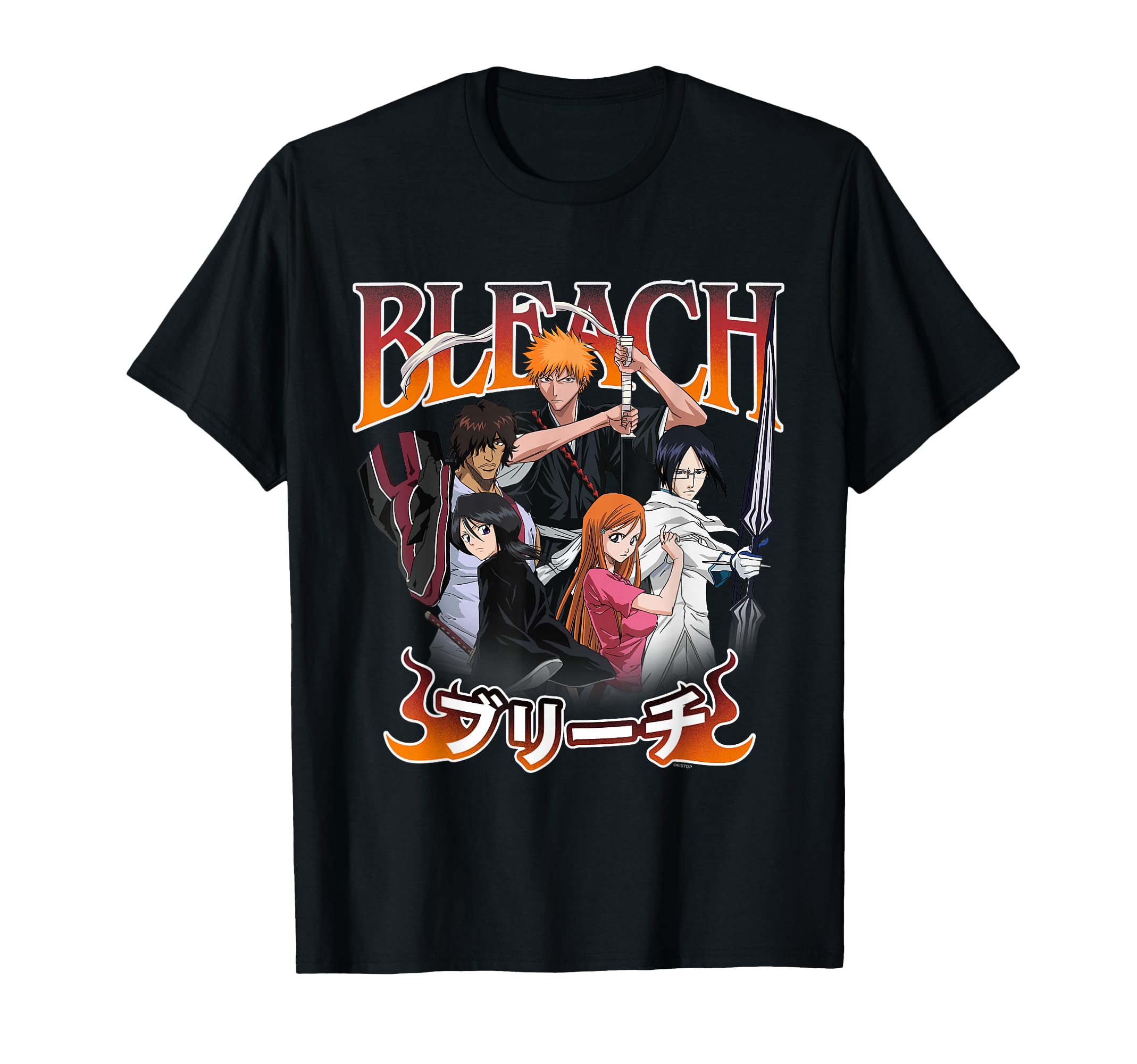 Team Ichigo and Ombre Logo Anime T-Shirt