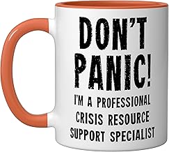 Crisis Resource Support Specialist Ceramic Mug, Orange/White
