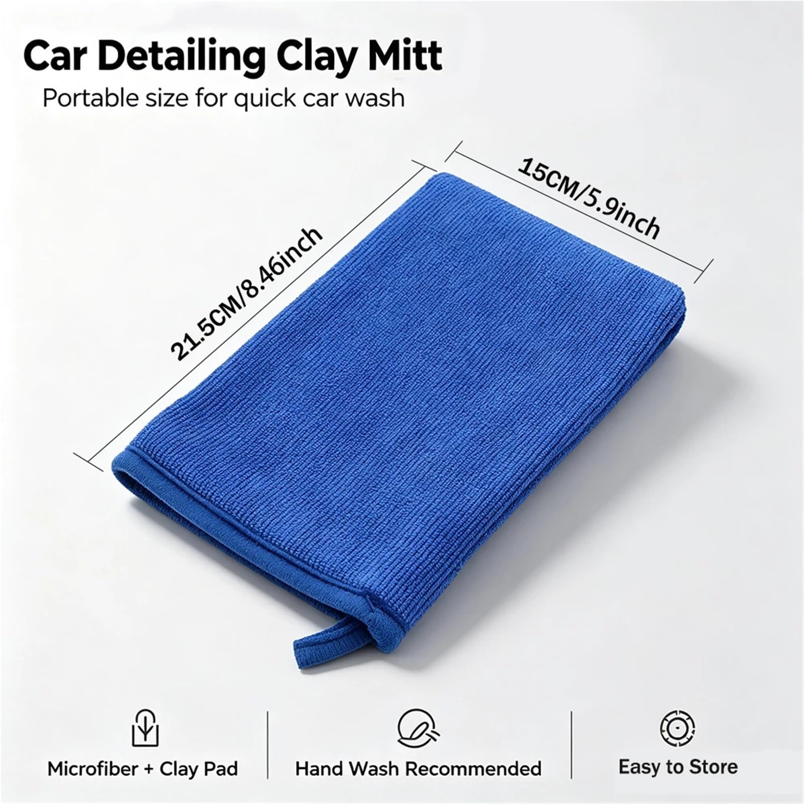 Clay Bar Mitt Autopflegepolitur