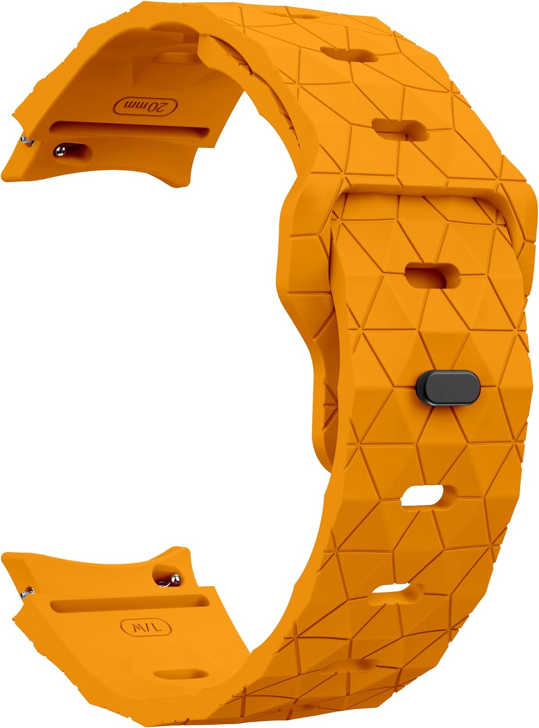 No Gaps Silicone Band for Samsung Galaxy Watch 7 6 4 5 44mm 40mm/FE/5 pro 20mm football Bracelet Watch6 Classic 43mm 47mm strap