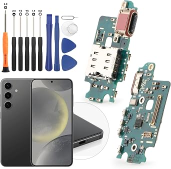 RongZy Charging Port Compatible with Samsung Galaxy S24 5G S921B Replacement Charging Port USB Dock Connector for Samsung Galaxy S24 5G S921B Flex Cable Charging Port Charging Port Replacement