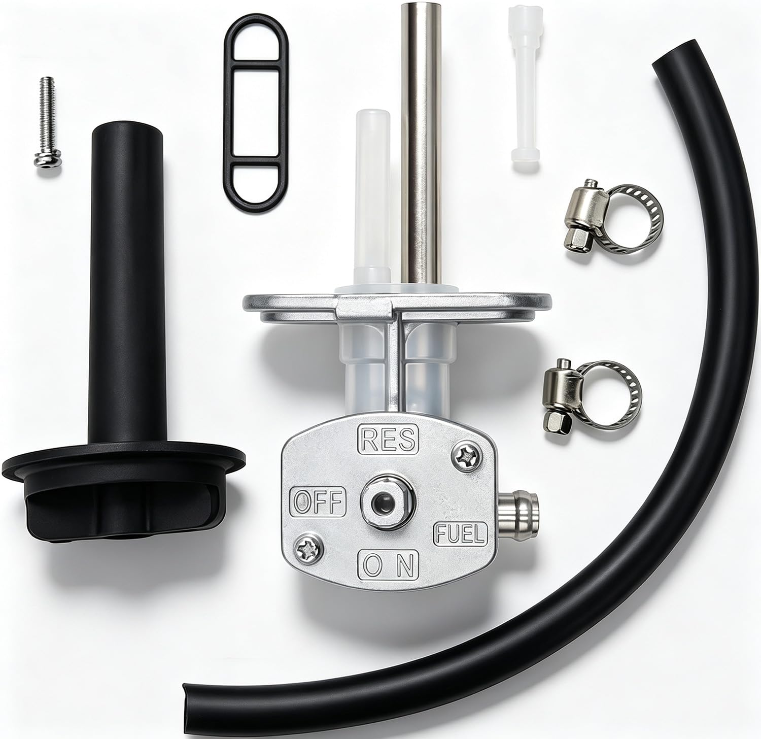 Amazon.com: Fuel Cock Petcock Assy with Lever for Yamaha ATV