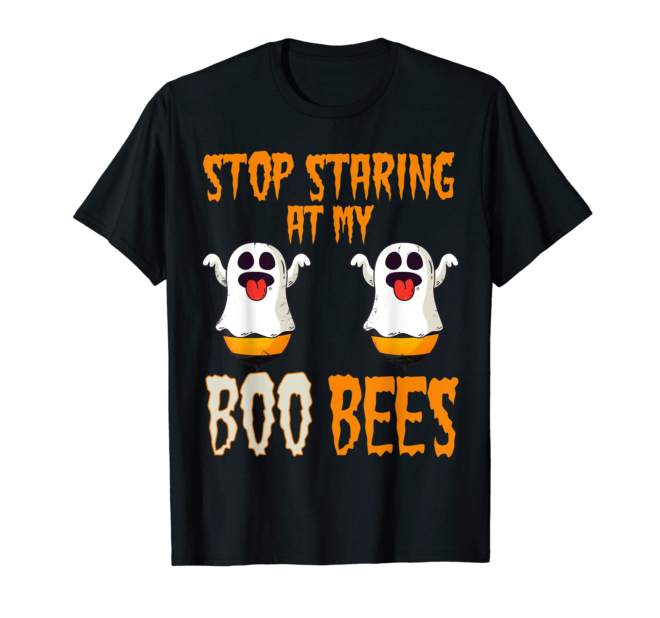 Stop Staring at my Boo Bees Matching Halloween Costume T-Shirt