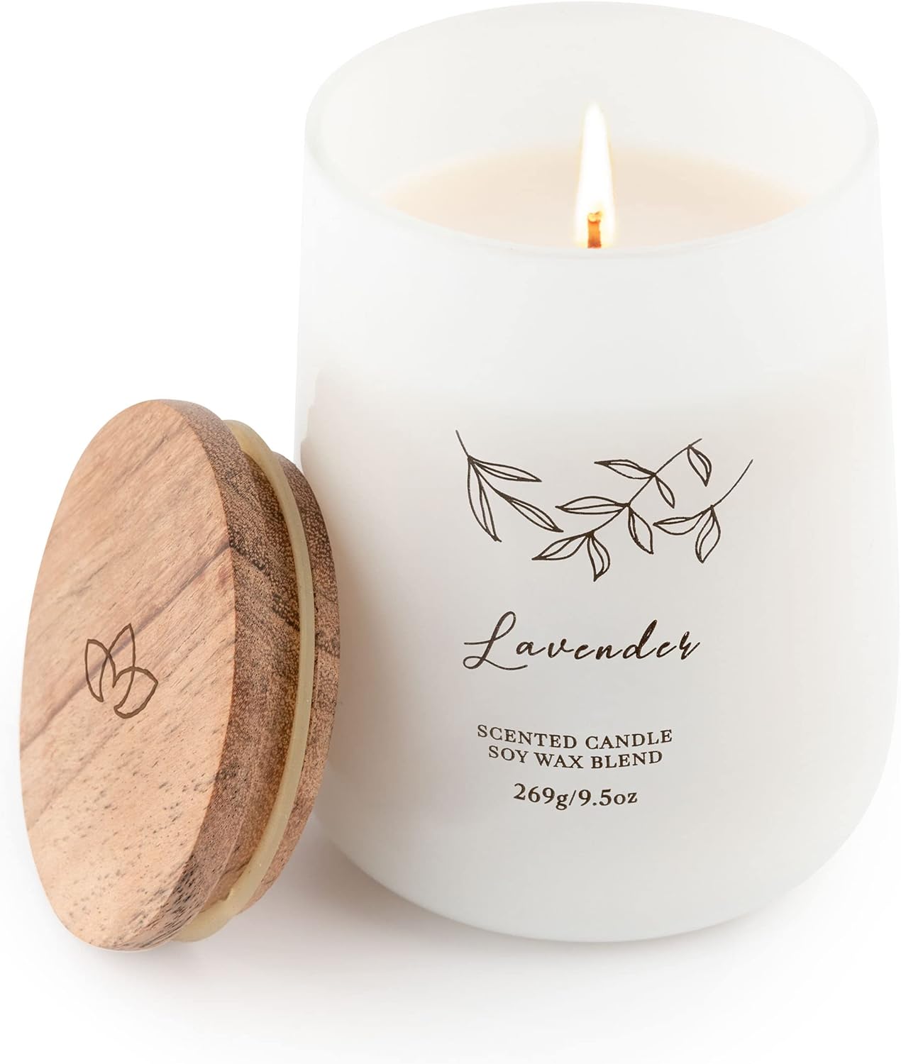 Karma, Luxury Mercantile Poured Soy Wax Blend Candle, Scented Candles for Home, Candle Gifts for Women & Men, 30 Hours Long Burning, 9.5 oz Soy Wax Blend Candle, Tropical Breeze