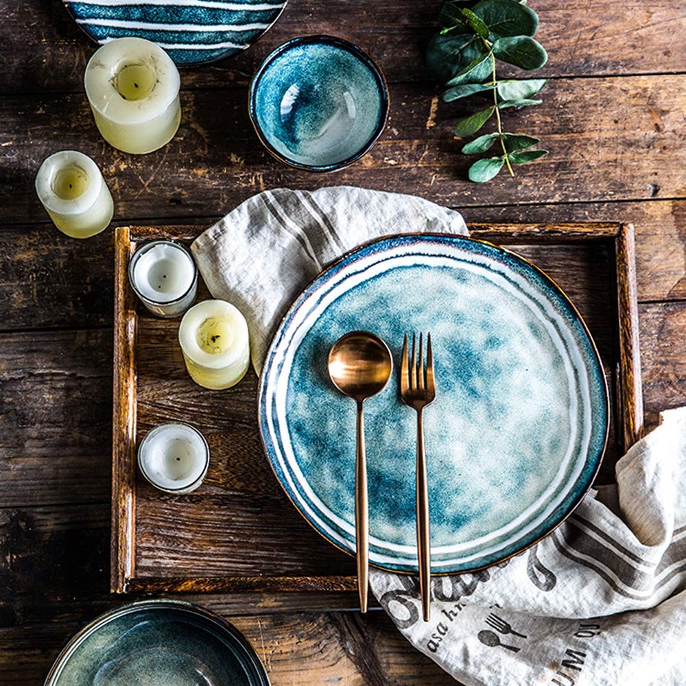 Amazon.com: TRQZNLEP Japanese Reactive Glaze Porcelain