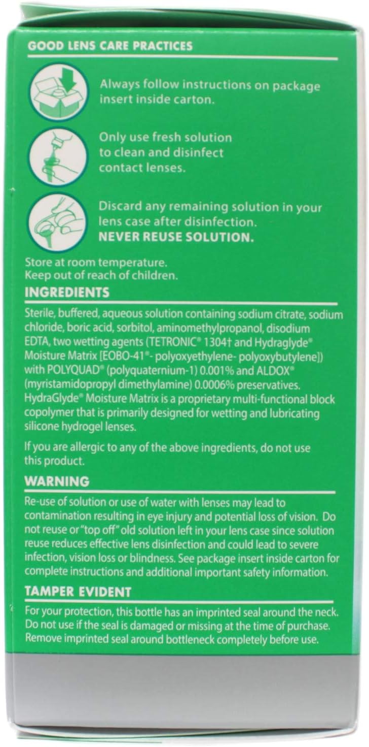 Opti-Free Puremoist Multi-Purpose Disinfecting Solution - 2 oz, Pack of 3 : Health & Household