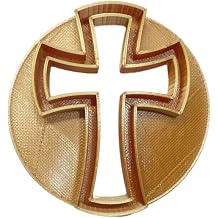 CROSS DESIGN CONCHA CUTTER MEXICAN SWEET BREAD STAMP MADE IN USA PR4975