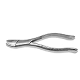 Cynamed Dental Extraction Forceps – Maxillary Anterior and Premolars – Professional Stainless Steel Tooth Puller Tool – Surgical Dental Instruments for Dentists, Hygienists, and Oral Care Procedures