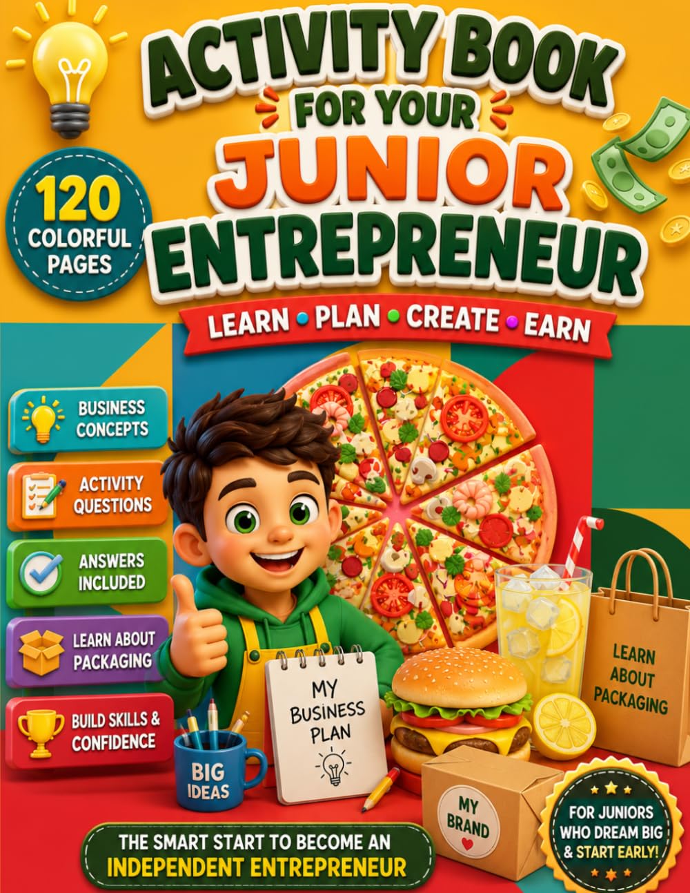 My Junior Entrepreneur: Become a Independent Junior Entrepreneur - Plan your Business - Create your Logo - Learn Business Concepts.