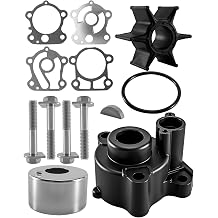 692W0078 Water Pump Impeller Kit Fit for Yamaha 2 Stroke Outboard Motors | 60-90 HP, with Housing Insert Cup Gasket Plate O-Ring Replace 692-W0078-00-00 692-W0078-A0-00 18-3371 18-3370 9-48616, 13 Pcs