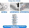 ASelected Extendable Microfiber Duster Duster with 108 Telescoping Extension Pole No Scratch to Ceiling Washable Hand Duster for Cleaning High Ceiling Fans Blinds Cobweb Cars