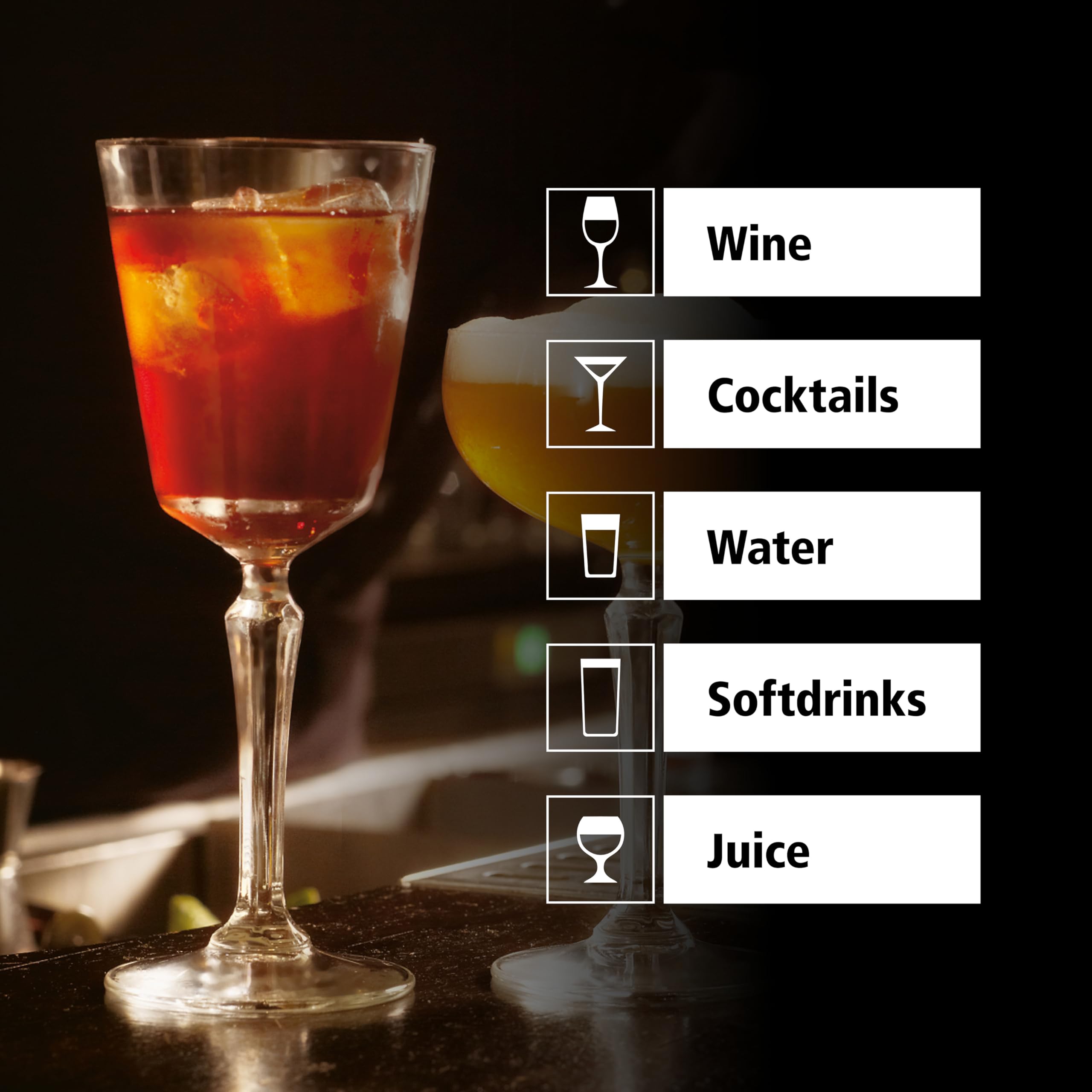 LIBBEY 70292 Weinglas "SPEAKEASY", 247 ml, 12er Set