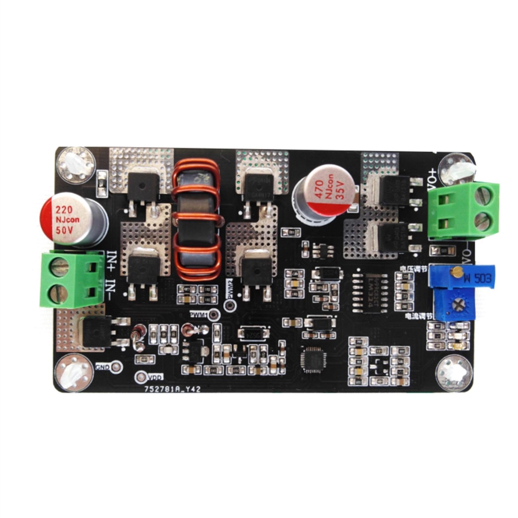 Modulo Regolazione Tensione Corrente Uscita Regolazione 12V