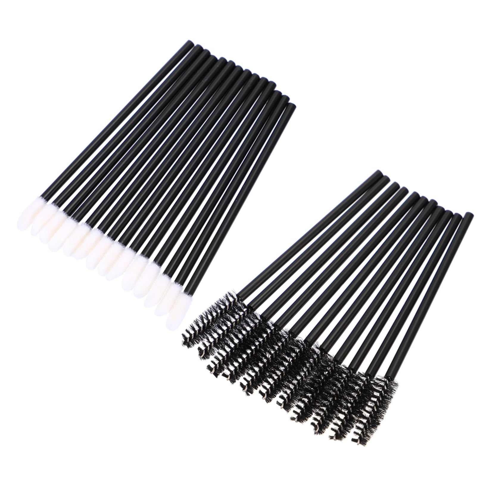 FOMIYES 200pcs Pack of Mascara Brushes Lipstick Applicators Soft Bristles Eyelash Mascara Wand Party Makeup Disposables