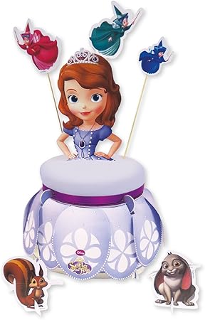 Kit Decoration Gateau Princesse Sofia Taille Unique Amazon Fr Cuisine Et Maison